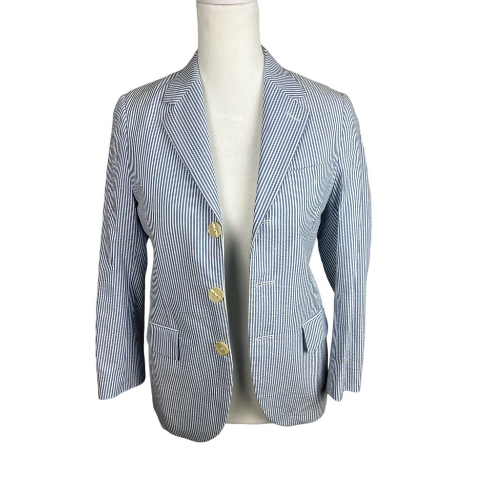Boy's Polo by Ralph Lauren Made in Italy Striped Blazer